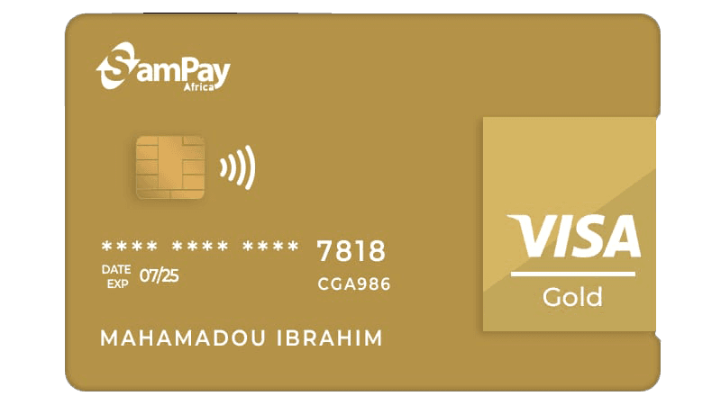 Carte SamPay Premium visa
