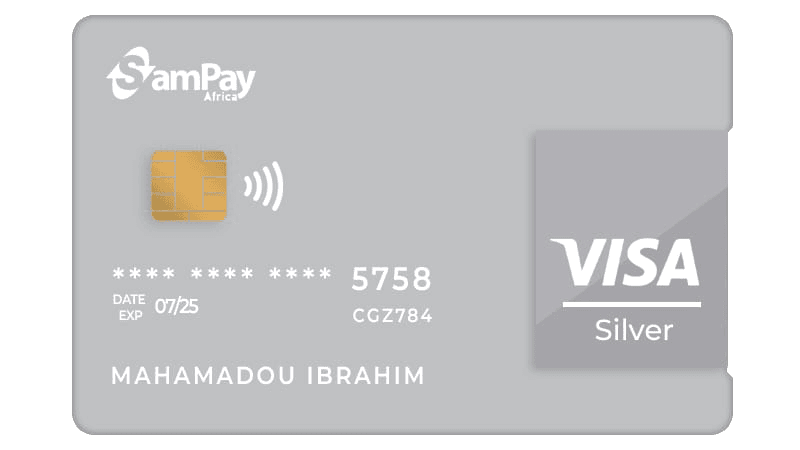 Carte SamPay Silver visa